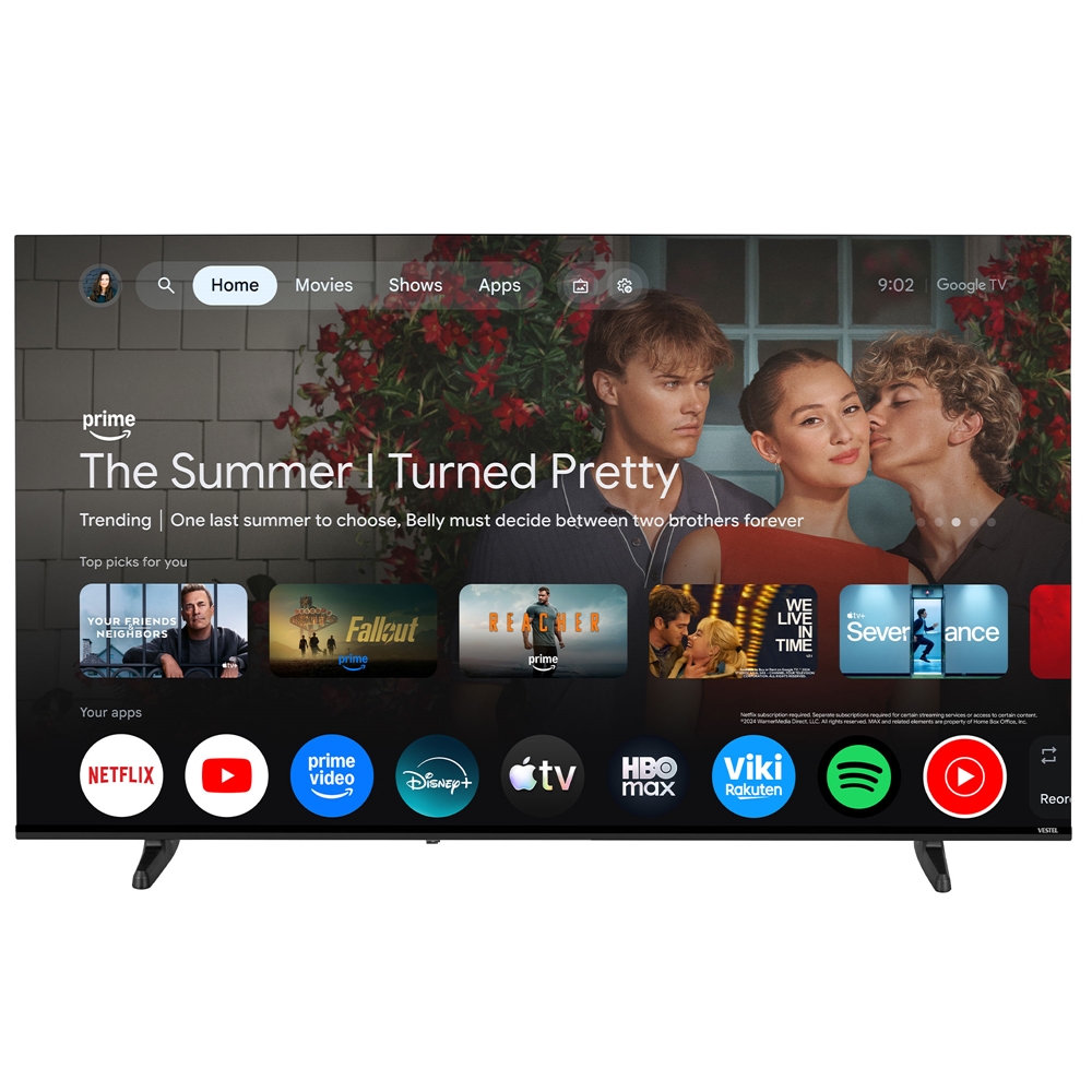 Vestel Google TV kullanıcı arayüzü