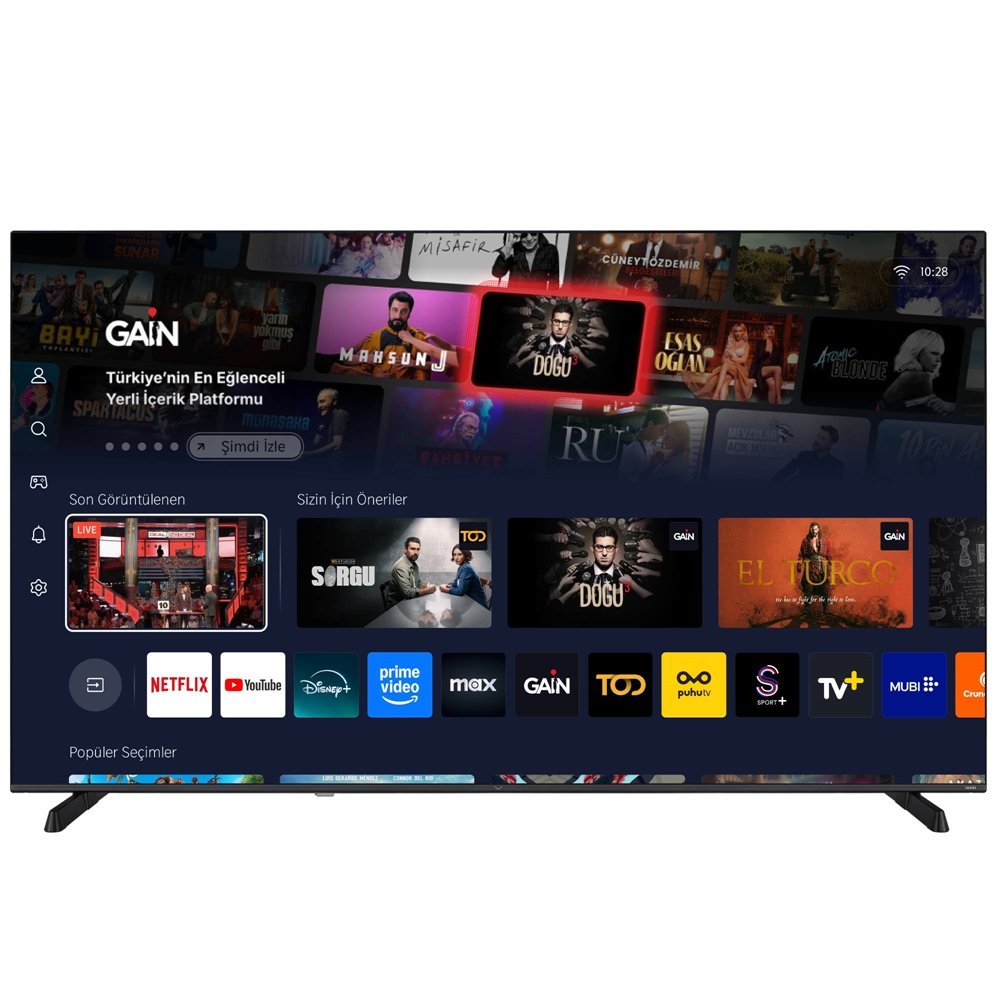 Vestel VIDAA TV kullanıcı arayüzü