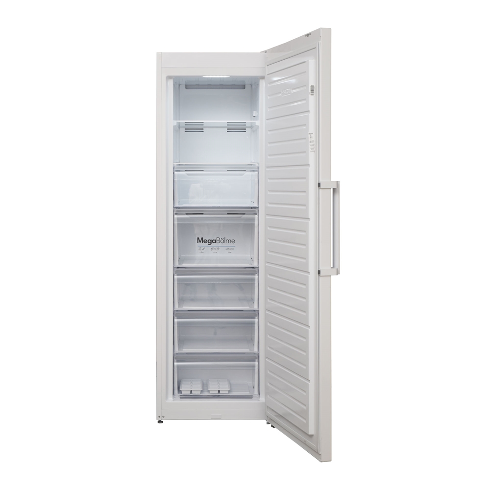 Vestel CDL711 E NF No Frost derin dondurucu iç görünüm